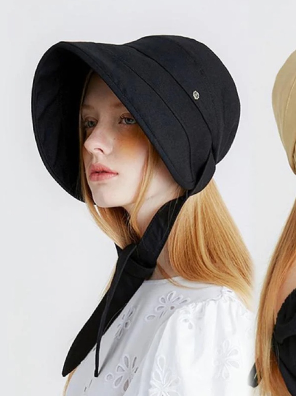 Sun Shield Ribbon Bucket Hat - Picture 4 of 6